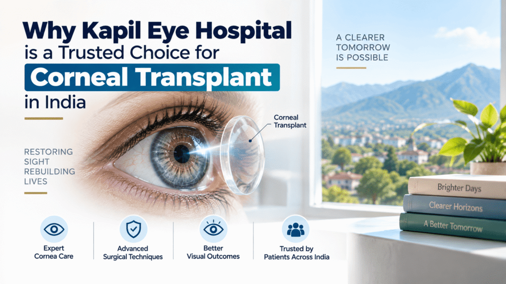 Why Kapil Eye Hospital is a Trusted Choice for Corneal Transplant in India
