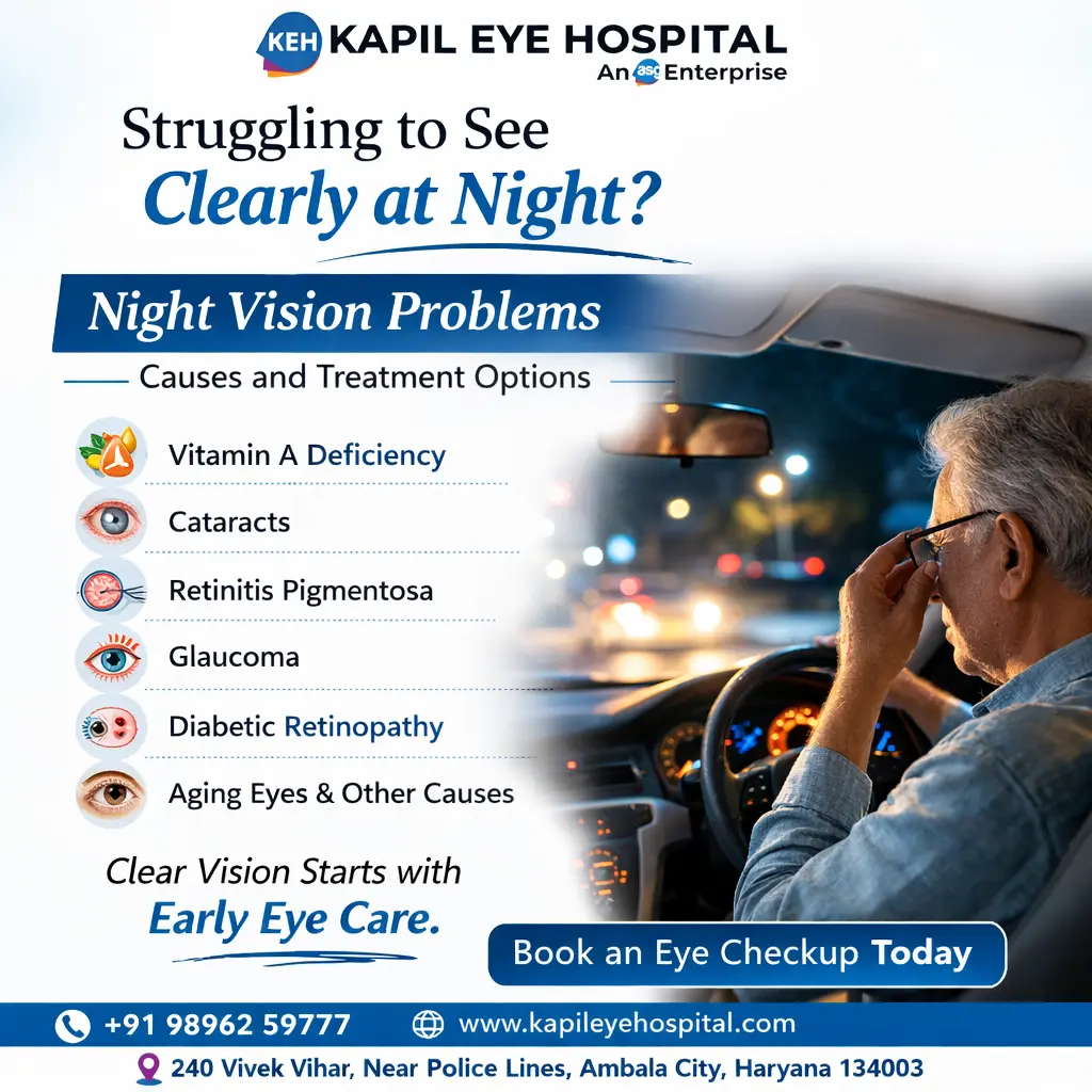 Night Vision Problems