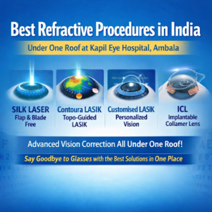 Best Refractive Procedures in India at Kapil Eye Hospital – Advanced Vision Correction Under One Roof