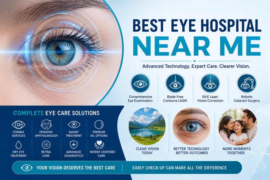 Best Eye Hospital Near Me – Advanced Eye Care, LASIK & Robotic Cataract Surgery in Ambala