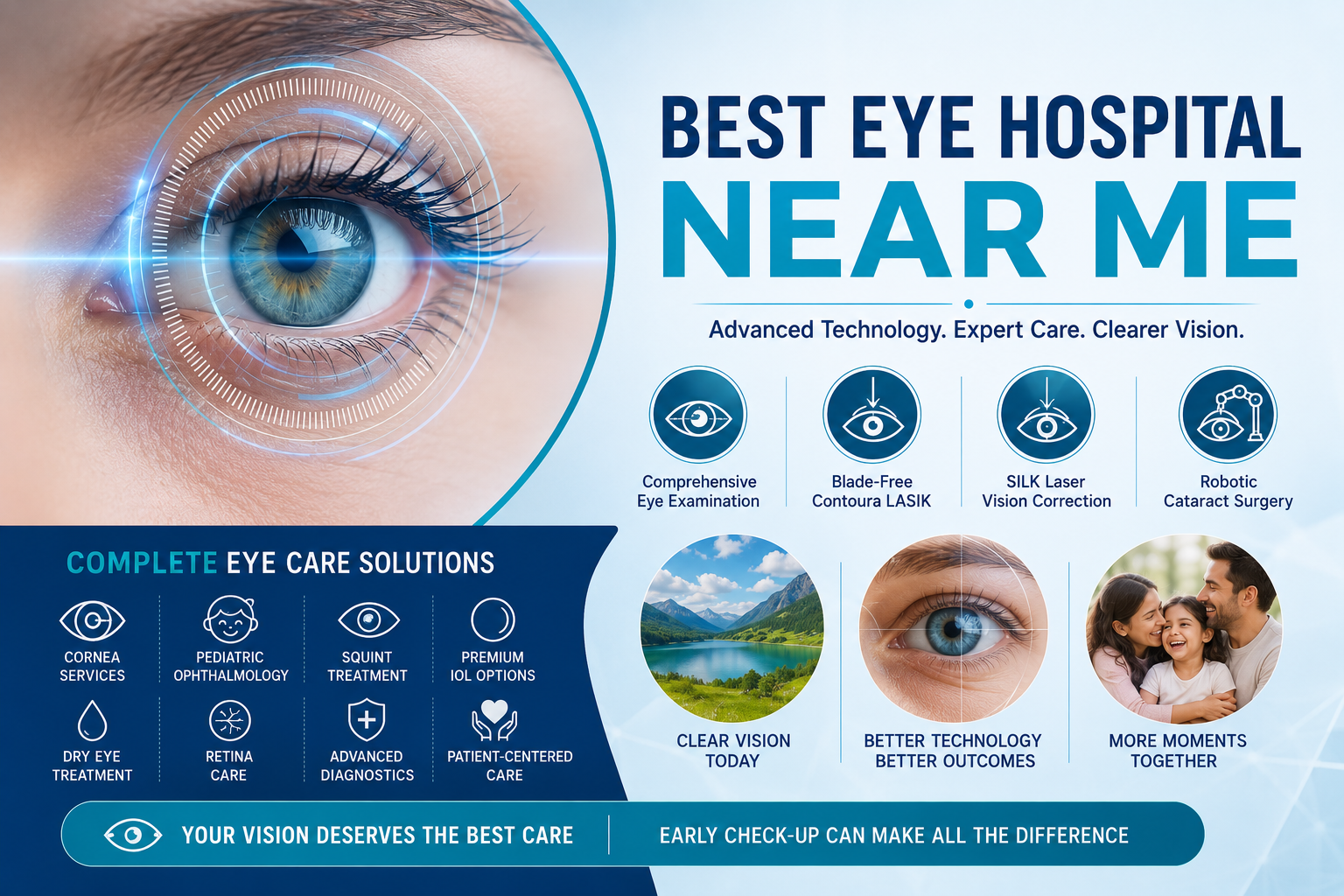 Best Eye Hospital Near Me – Advanced Eye Care, LASIK & Robotic Cataract Surgery in Ambala
