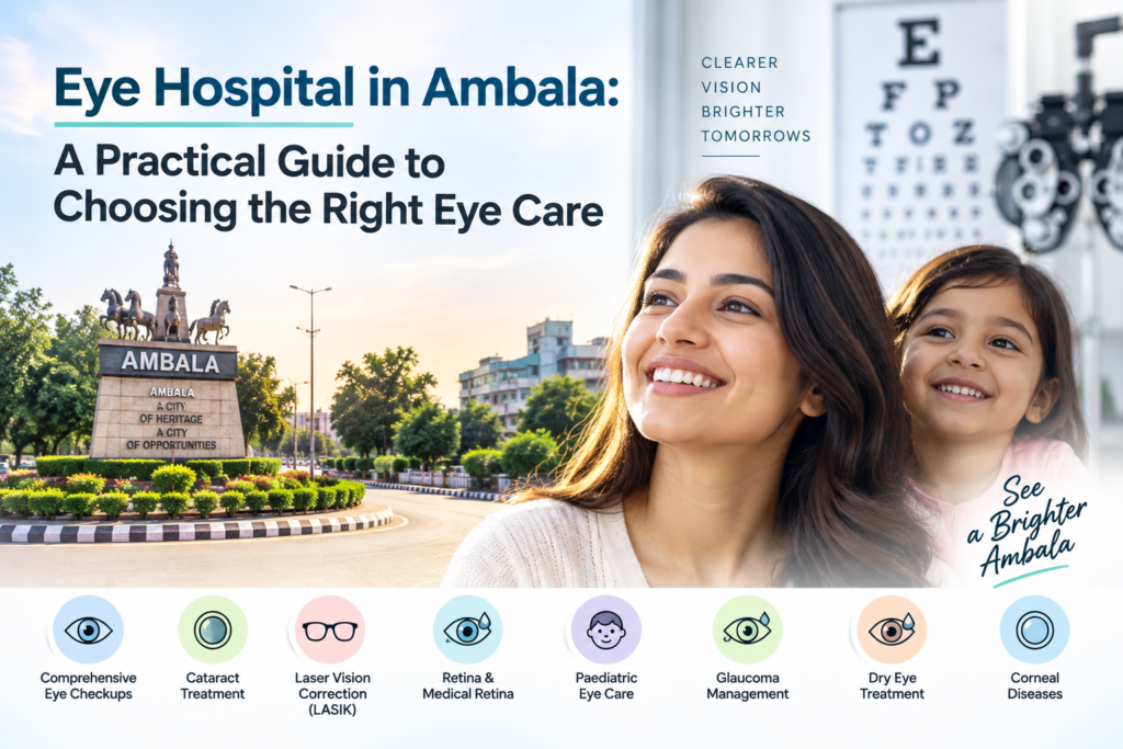 Eye Hospital in Ambala: A Practical Guide to Choosing the Right Eye Care