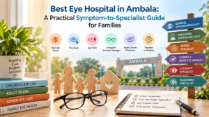 Best Eye Hospital in Ambala: A Practical Symptom-to-Specialist Guide for Families