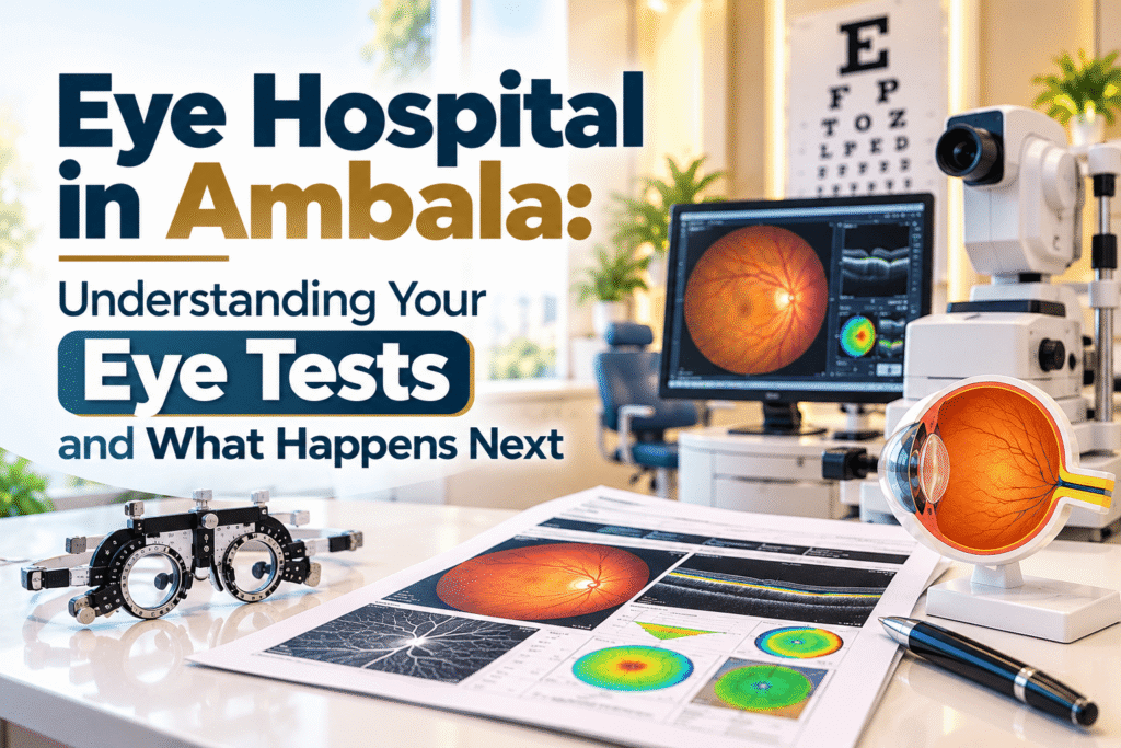 Eye Hospital in Ambala: Understanding Your Eye Tests and What Happens Next